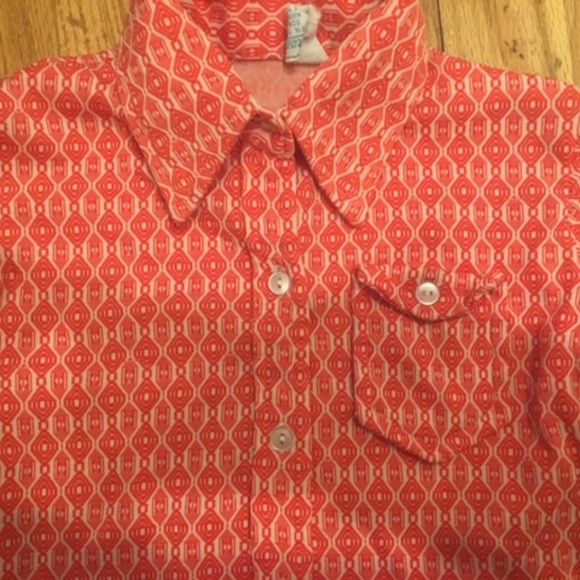 Vintage, Girls Button Down Shirt - Picture 2 of 4